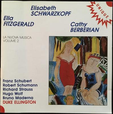 CD ELISABETH SCHWARZKOPF, ELLA FITZGER - La Nuova Musica 2  STR10009 Stradivarius 1988 Italy Soul/Funk Used