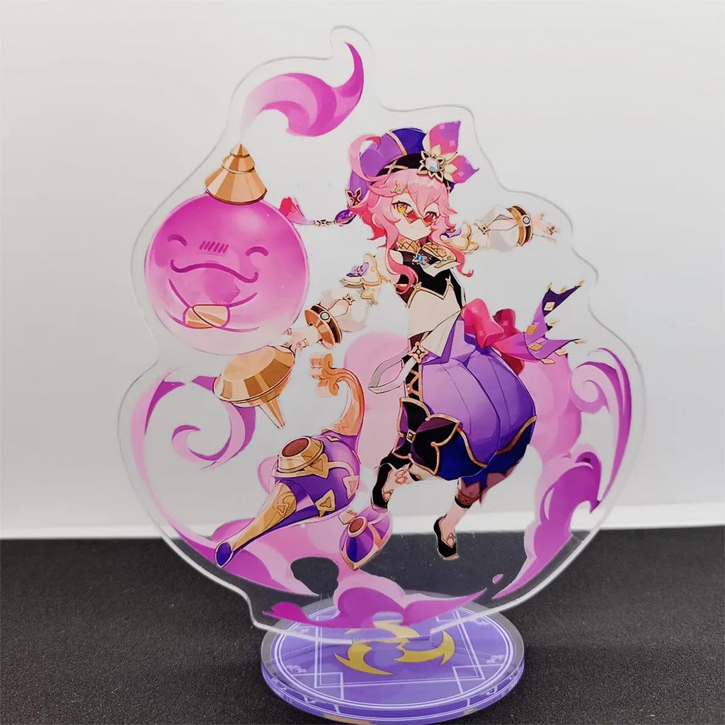 Anime Wanderer Faruzan Cyno Nahida Acrylic Stand Keychain Vertical Creative Desktop Ornament Game Accessories