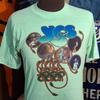 Vintage 1977 Yes Pop Rock Peter Maxx Art graphique tournée de concert années 70 mélange de coton fin doux point simple fan de musique groupe t-shirt 40 M