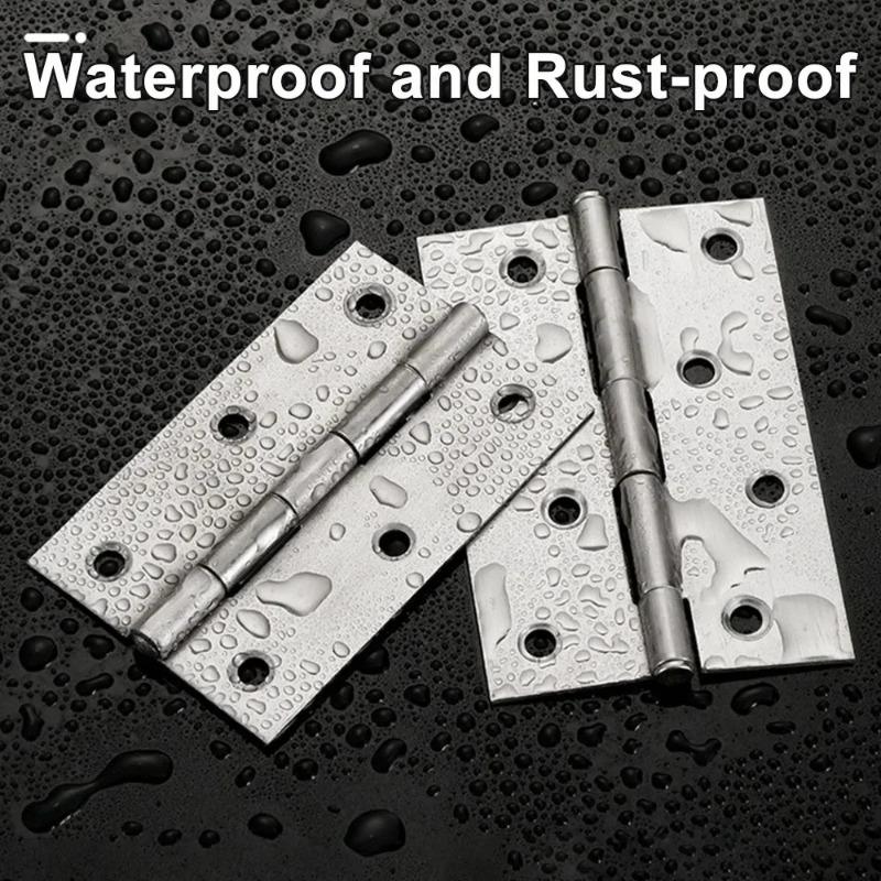 Stainless Steel Swing Hinges for Doors and Windows Mini Hinges for Hinges and Hardware Accessories for Home Doors