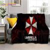 Horror Games R-Resident Evil Soft Flannel Blanket for Beds Bedroom Sofa Picnic,Throw Blanket for Cover Outdoor Leisure Nap Gift