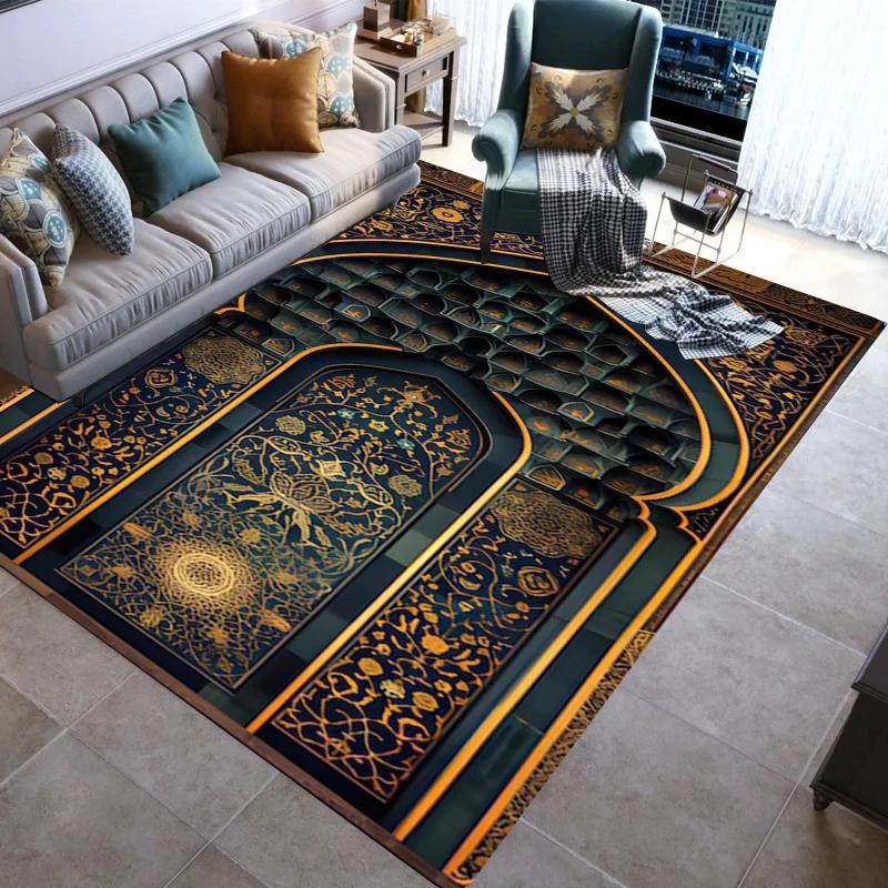 Islamic Elegance Prayer Rugs Muslim Gift Ideas Sophisticated Islamic Prayer Carpets and Floor Mats for Your Prayer Space