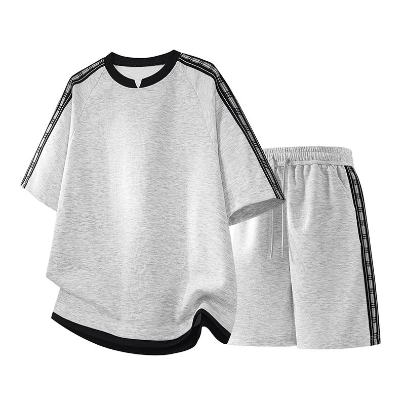 Summer Casual Sports Set For Men, Summer Thin Loose Casual Two-piece Set