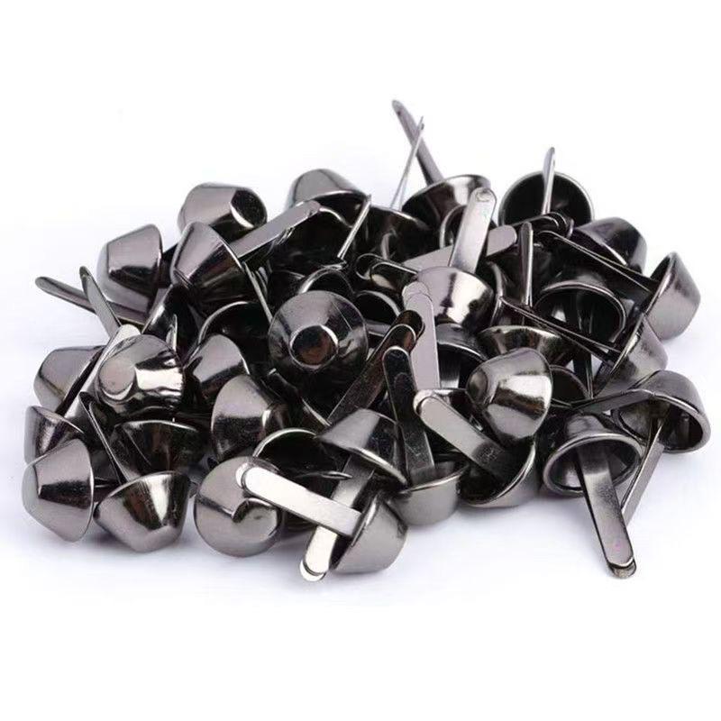 Double Feet Cone-Shaped Leather Bag Studs: DIY Mushroom Studs & Embellishments for Handmade Handbag Bottom Boards.
