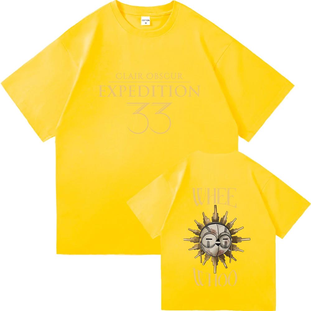 

Clair Obscur Expedition 33 T Shirts Expedition 33 Esquie Resin Suncatcher Graphic Tee Men Women Fashion Harajuku Cotton Y2K Tops 4XL
