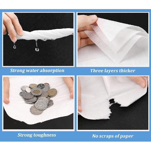 Car Tissue Refills, Facial Tissues For Car Sun Visor, Napkin Refills For Auto Visor Tissue Holder, Ultra Soft Facial Tissue, 3-Ply, 30 Sheets Each