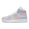 Li Ning Retro 90 Cushioning Slip Resistant High Top Casual Shoes Women's Blue Pink ABCS098-3