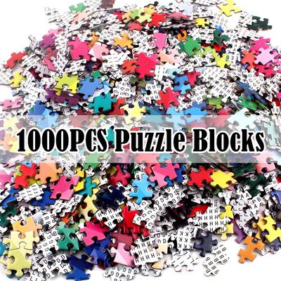 1000 Teile Puzzle für Erwachsene Herausforderung Hoher Schwierigkeitsgrad Großformatige Puzzle-Spielzeuge Können als Wanddekoration für Zuhause oder als Geschenk verwendet werden