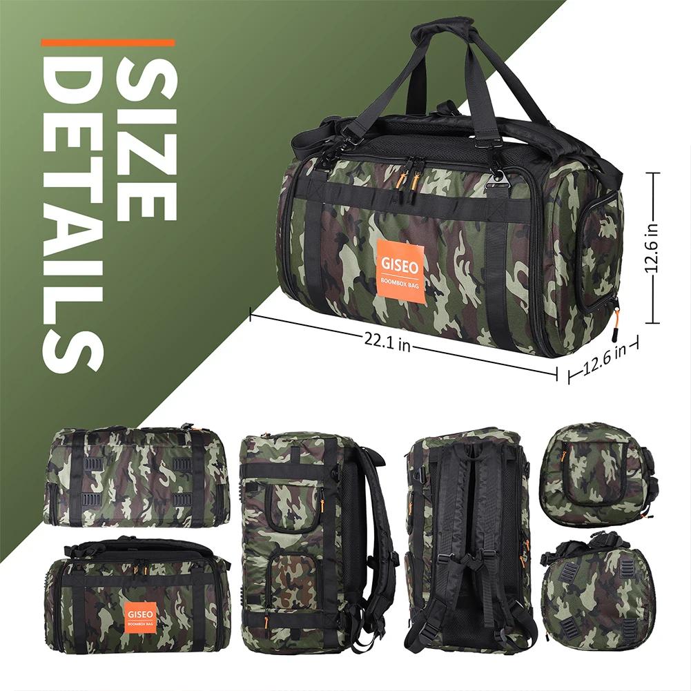 

Waterproof Speaker Shoulder Bags Large Capacity Speaker Backpack Multifunctional Case Storage Bag for JBL Partybox 110/310