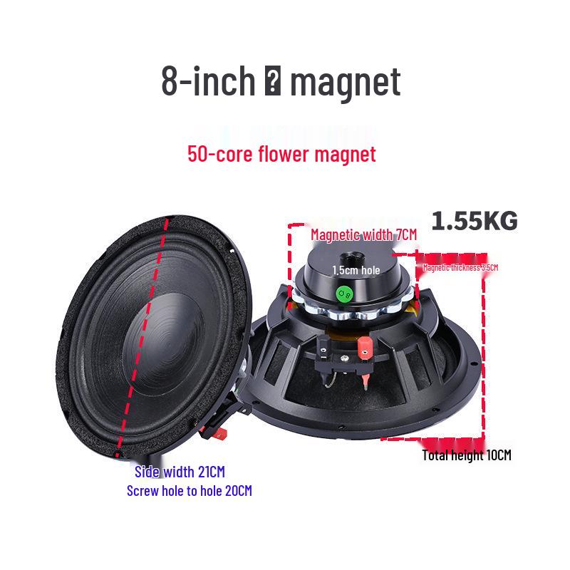 Professional 12" & 15" Full-Range Bass Stage Speaker for KTV