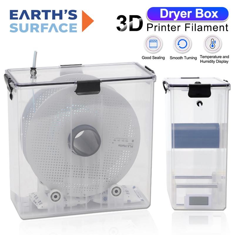 

Коробка для хранения филамента для 3D-принтера с подогревом горячим воздухом, держатель для печатного материала, влагостойкая, для сушки филаментов 1pcs
