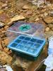 12-Cell Seedling Tray with Lid: Thickened for Insulation & Moisture Retention, Easy Sowing Cell Tray, Cutting Pot, Nutrient Cup.