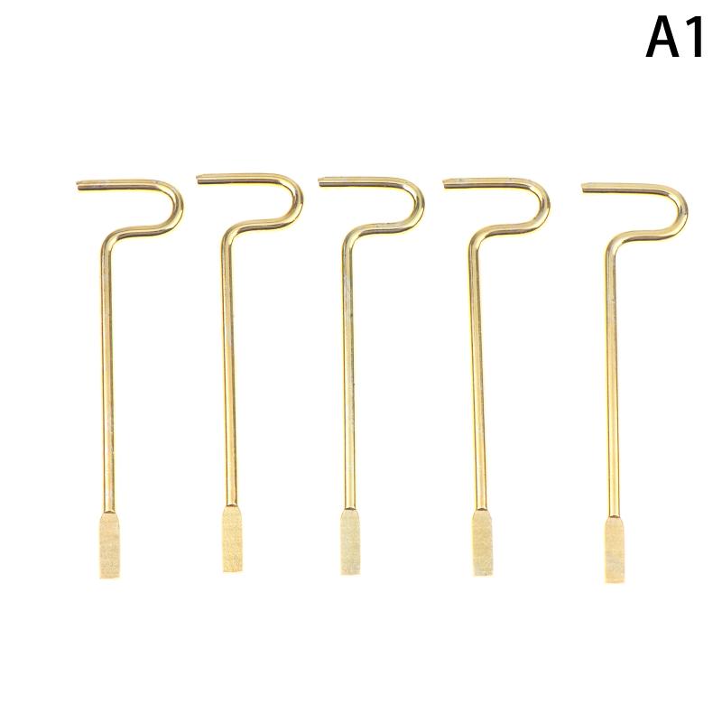 5Pcs Bedroom/Bathroom Door Emergency Keys For Interior Levers And Knobs Outdoor Use Opening Doors When Keys Are Forgotten