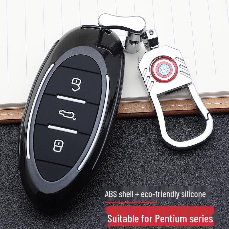 Bestune Marvel Car Key Cover: Stylish, Personalized Remote Case with Buckle Design