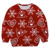 2025 Neues 4-14 Jahre Weihnachts-Hirsch-Sweatshirt für Mädchen und Jungen Große Größe Herbst Cartoon Schneemann Weihnachten Kinder Rundhals Weihnachts-Oberteile