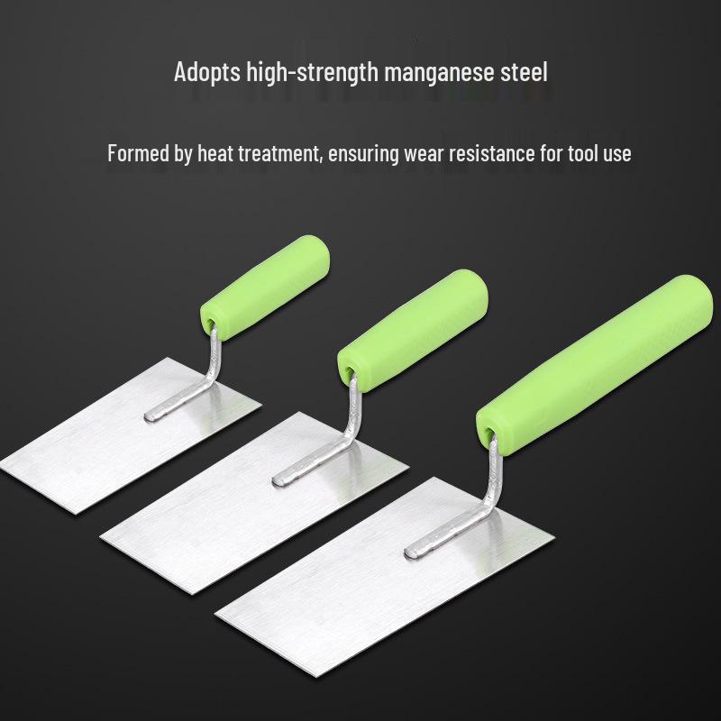Plastic Handle Bricklaying & Mortar Trowel – 3, 4, 5, 6 Inch Square Masonry Tile Laying Tools