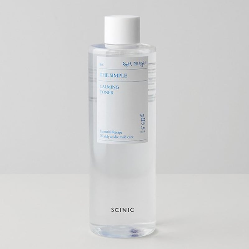 

[Scinic] Успокаивающий тонер The Simple 500 мл