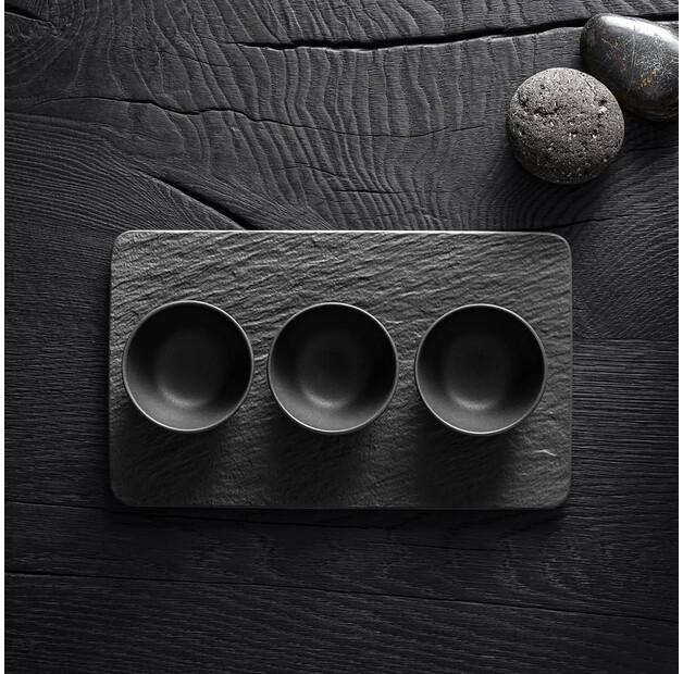 Миски для питья Villeroy & Boch Manufacture Rock, 4 предмета (1042399023)