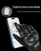 Herren Ganzfinger Motorrad-Rennsport-Handschuhe - Schützend, Verschleißfest, Atmungsaktiv, Sturzsicher, Outdoor-Fahrhandschuhe