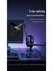 Professional Desktop Boom Arm Mic Stand with Condenser Mic Clip and Phone Holder