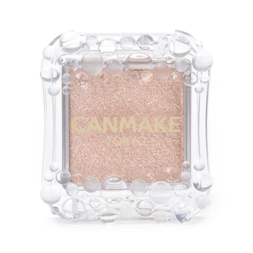 CANMAKE City Light Eyes 02 Sphinx Amber Single Eyeshadow Glitter Pearl Gold 1.0g
