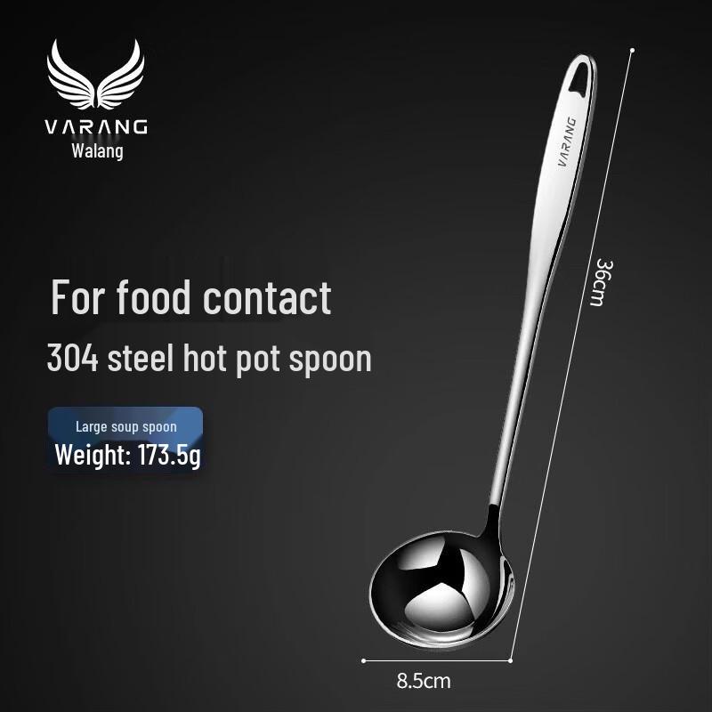 Zhaoran 304 Stainless Steel Long Handle Soup Ladle