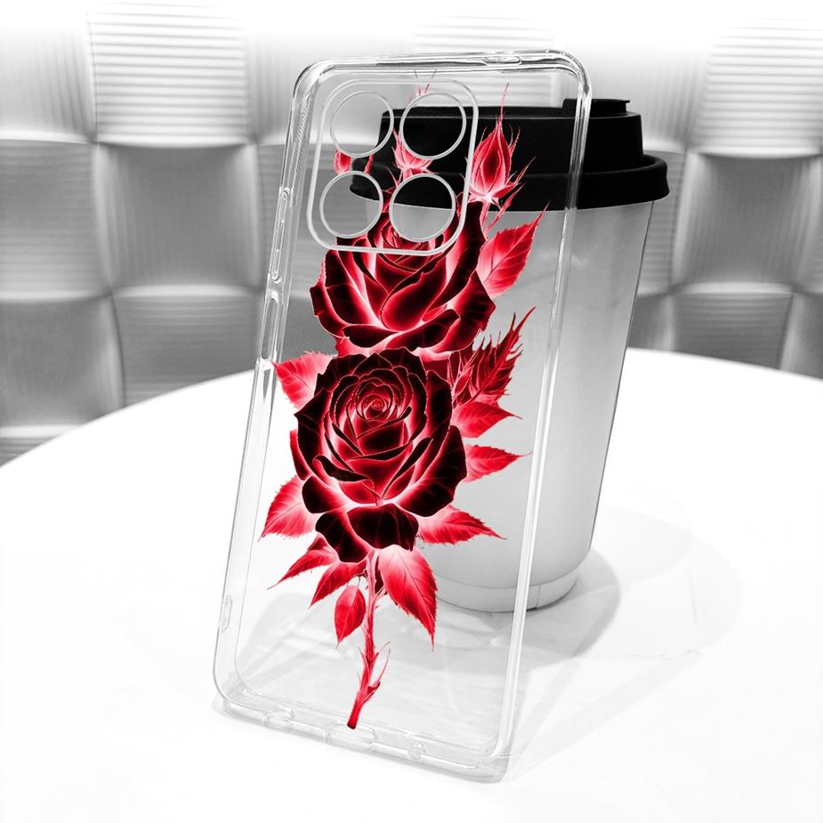 For Honor 400 Smart 5G Case LGN-NX1 Luxury Flowers Butterfly Painted Cover Silicone Case For Honor X7d X 7d HonorX7d Soft Fundas