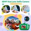 Kids Camera Boys Toys for 3 4 5 6 7 8 9 Years Old Boys, 48MP Dual Lens Kids Digital Camera Christmas Birthday Gifts, 1080P HD Video Selfie Toddler