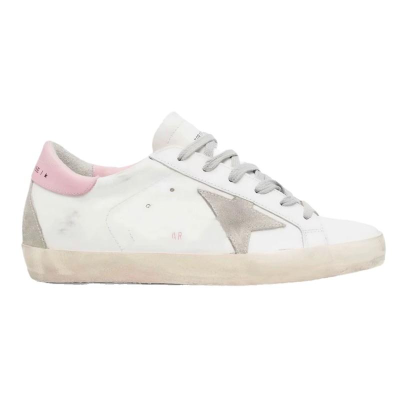 Scarpe da Ginnastica Loafer Donna Stampa Stelle Usurata Tacco Basso Comode Casual con Suola in Gomma