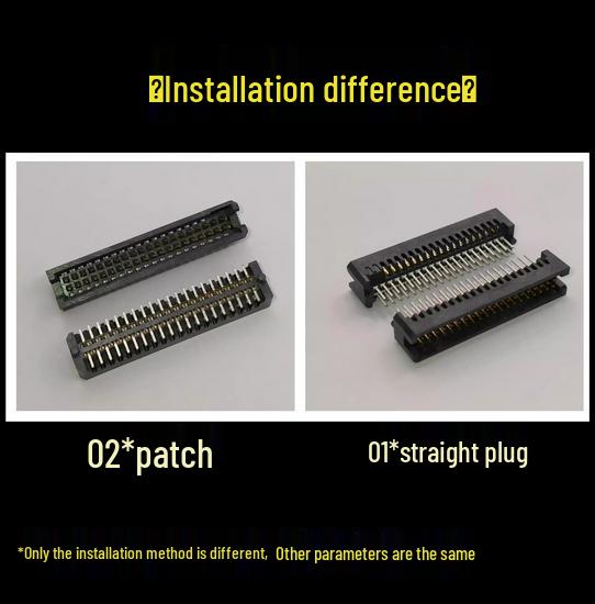 TFM-120 Male 40-Pin 1.27mm Board-to-Board Connector