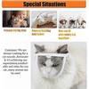 Cat Muzzle Clear Breathable Dogs Cats Bathing Grooming Tools Prevent from Cats Bite and Chew Puppy Kitten Muzzles Pet Supplies
