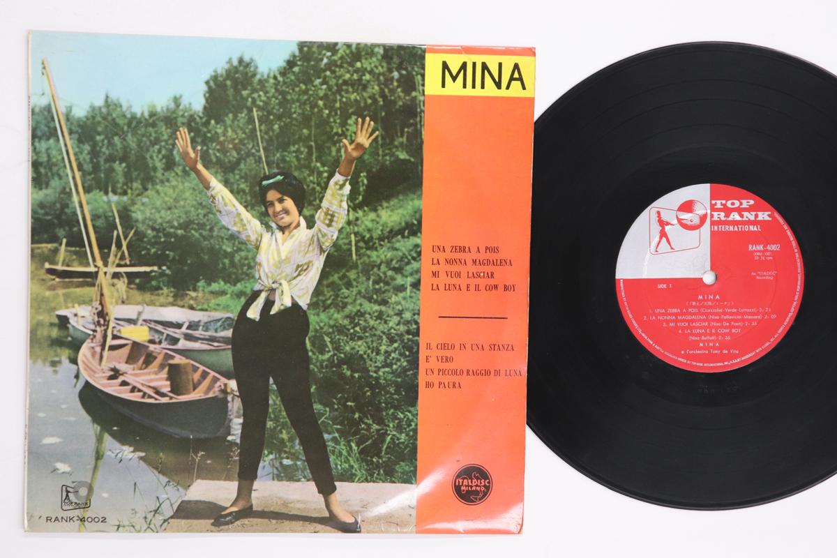 LP Пластинка МИНА Аппунтаменто А Искья RANK4002 1961 Япония Поп Б/У