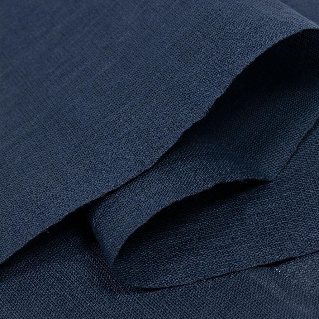 Hemp Nagoya Made In for Women X [KYOETSU] Obi, 8-inch Obi, Embroidered, Japan, (lily Navy)