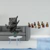 Bookend Book Support Home Decor Decorative Holder End Stopper for Bookshelf Living Room Cabinet