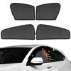 Cartist Honda Vezel RU VEZEL Mesh Curtains Blackout Car UV Light Instructions Easy Interior 4 Panels (2014-2021), Curtains, Shades, Protection,