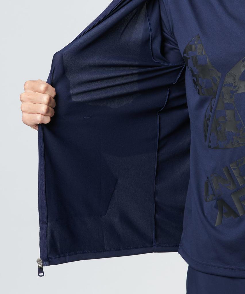 UA Tech FZ Hoodie Midnight Navy XL [Under Armour] //