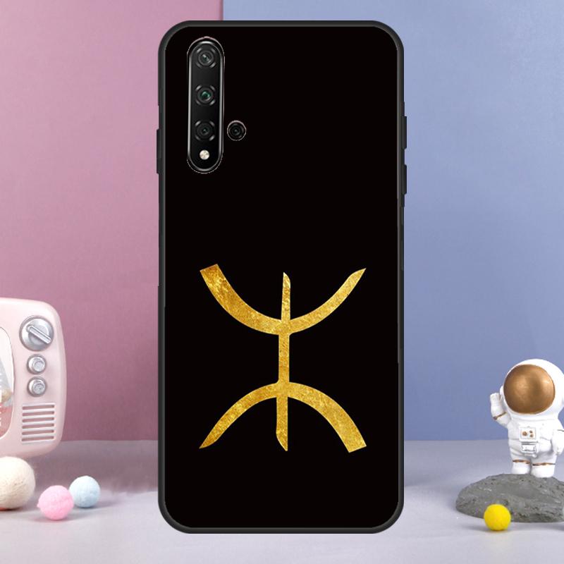 Amazigh Flagge für Huawei Nova 5T 9 10 SE 7i 8i 11i 12i Y73 Y90 Y70 Y72 Y61 Y91 Y60 P20 P30 P40 Lite Hülle