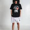 Men's Breathable Mesh Athletic Shorts - Casual European/American Summer Loose Fit for Running, Fitness, and Basketball.