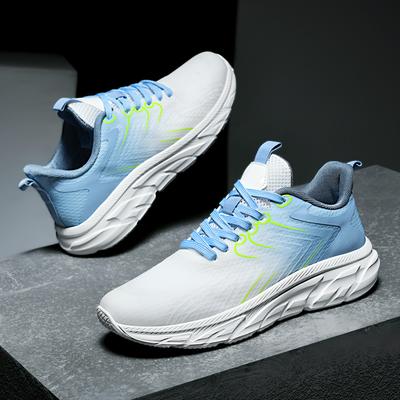 New Autumn Fashionable Mens Sports Shoes Racing Cushioned Ultra Light Running Shoes Wear-resistant and Anti Slip Walking Shoes