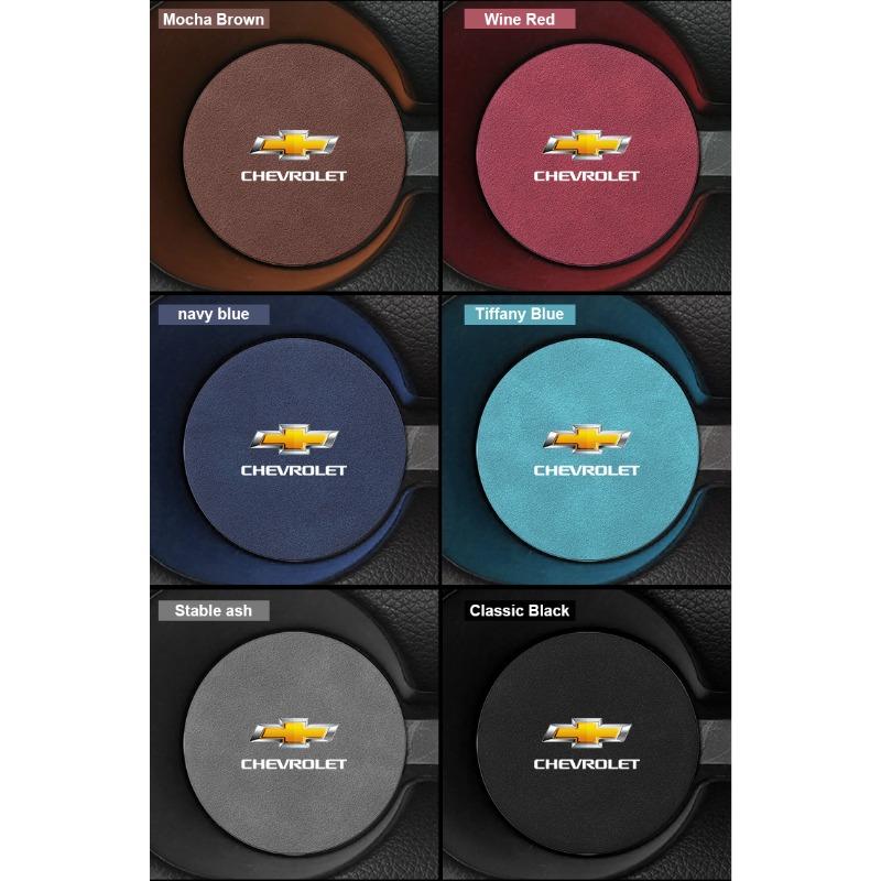 Car Anti Slip Insert Cup Coasters Car Accessories for Chevrolet Chevry Cruze Impala Camaro Garna Equinox Volt Yakista AVEO Sedan Hatchback Malibu Trax