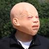 Funny crying child mask Halloween latex crying baby headgear cosplay Party costume crying face prop