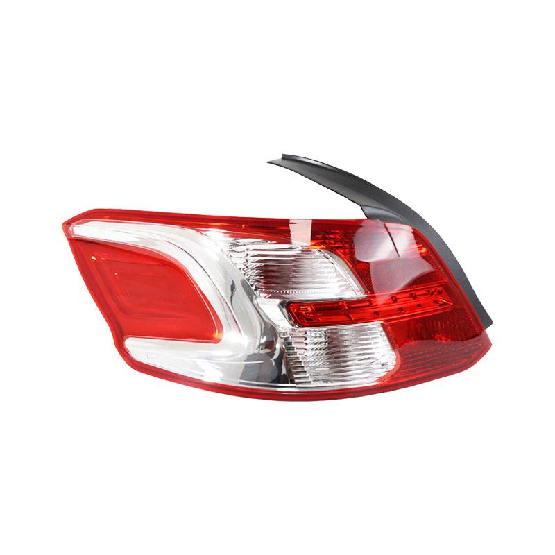 

For Peugeot 301 2012-2016 Car Rear Tail Light Turning Signal Brake Lamp Warning Bumper Light LED Taillight Housing 9674807780