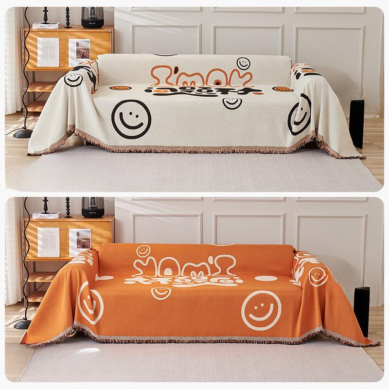 Sofa Cover Cloth Four Seasons Universal Full Cover Sofa Towel High-End Anti-Cat Scratch Sofa Cover Blanket