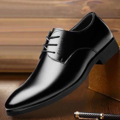 Britský styl obchodní šaty kožené boty Korejský styl oblek kožené boty Pánské boty