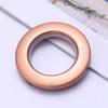 80Pcs Curtain Grommet Top Eyelet Rings Curtain Eyelet Metal Ring Low Noise Roman Rod Ring DIY Home Curtain Accessories