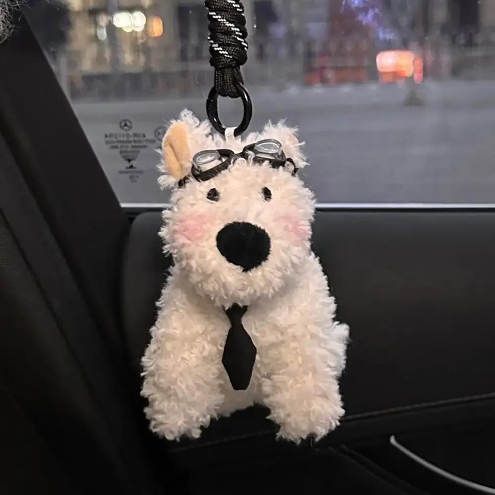 1Pcs Plush Doll Bag Pendant Car Hanging Pendant Cute Figure Key Chains Car Pendant Car Interior Decoration Car Decor