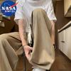 NASA MARVEL Men's Straight-Leg Wide-Leg Casual Pants