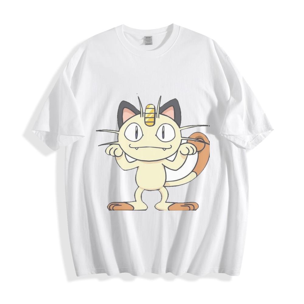 Meowth Coin T-Shirt - Cute Pokémon Feline Unisex Tee