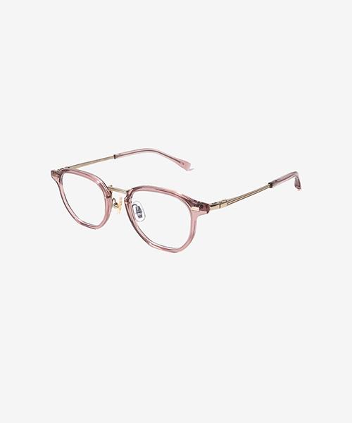 Techeuoaiweeo Tetsuo17 Eyeglass Frames C4 Pink