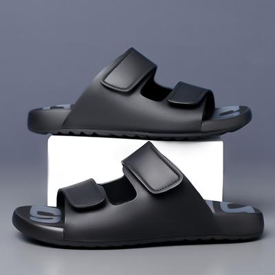 2024 Summer Hot Selling Men's Beach Shoes Soft Sole Anti Slip Cool Slippers for Home Commuting Versatile Men's Casual Shoes